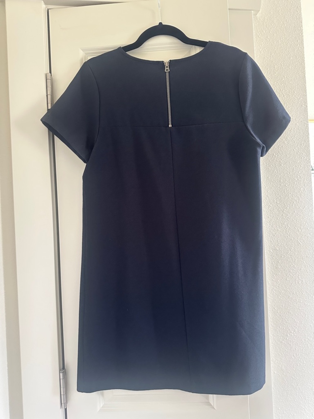 Felicity & Coco Navy Short Sleeve Mini Shift Dress